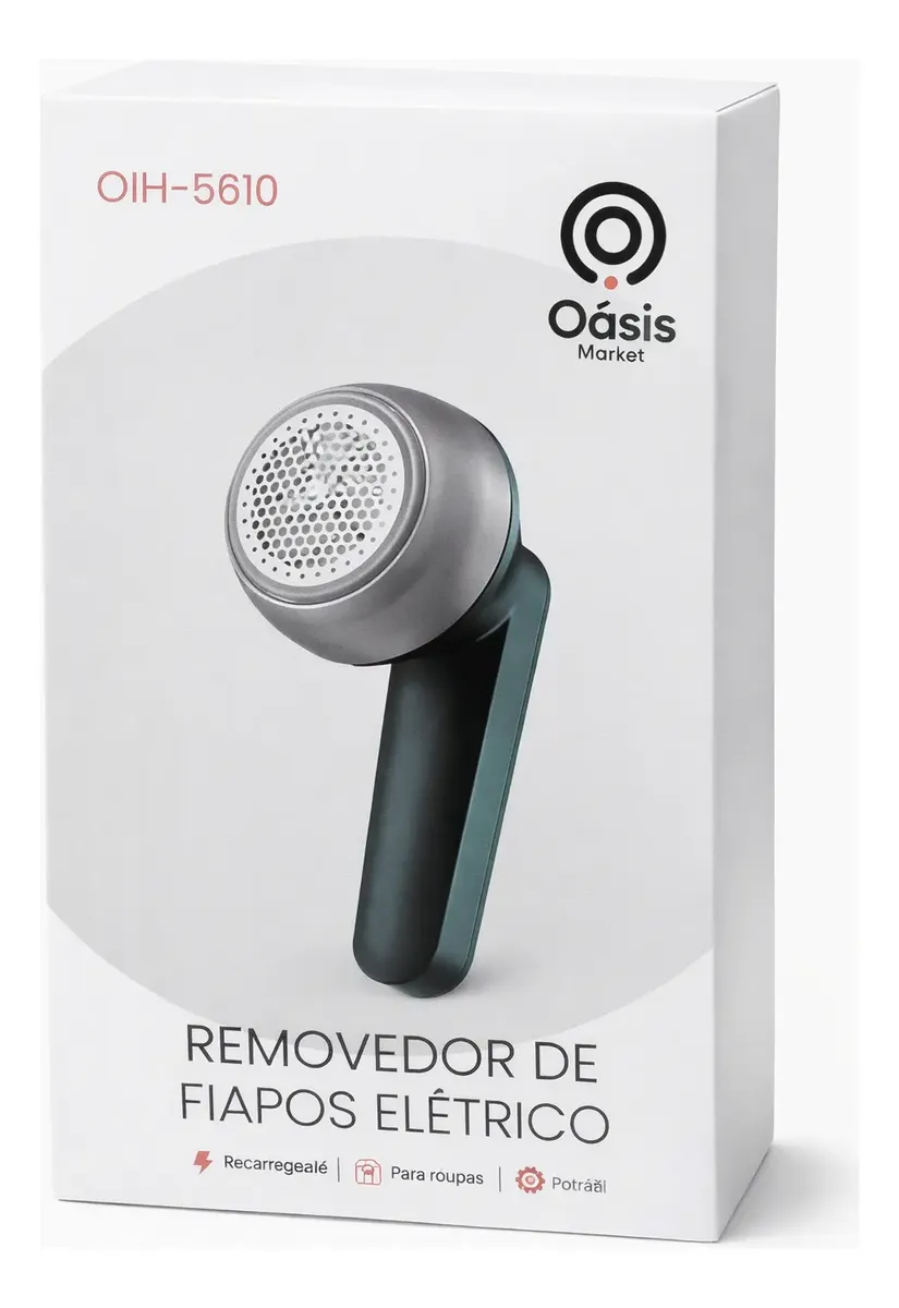 Removedor De Fiapos Recarregável Oih-5610 Oásis Portátil - 1