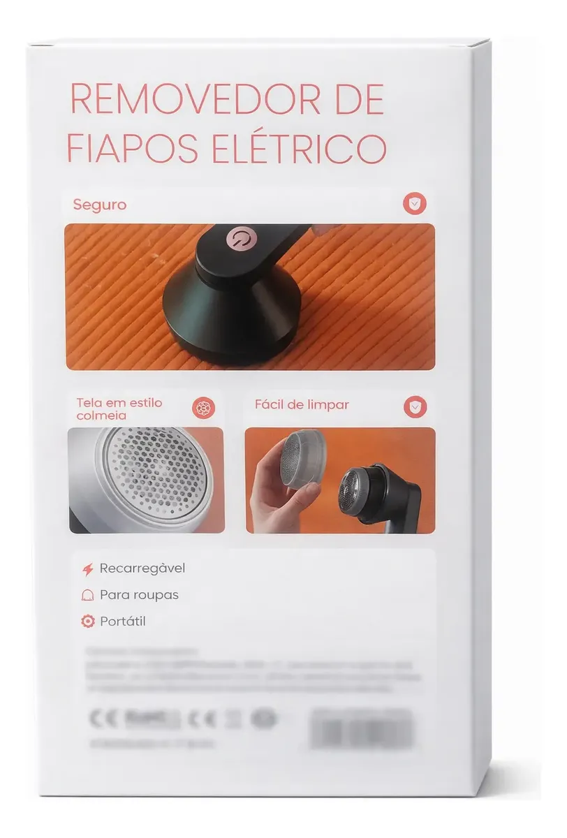 Removedor De Fiapos Recarregável Oih-5610 Oásis Portátil - 2