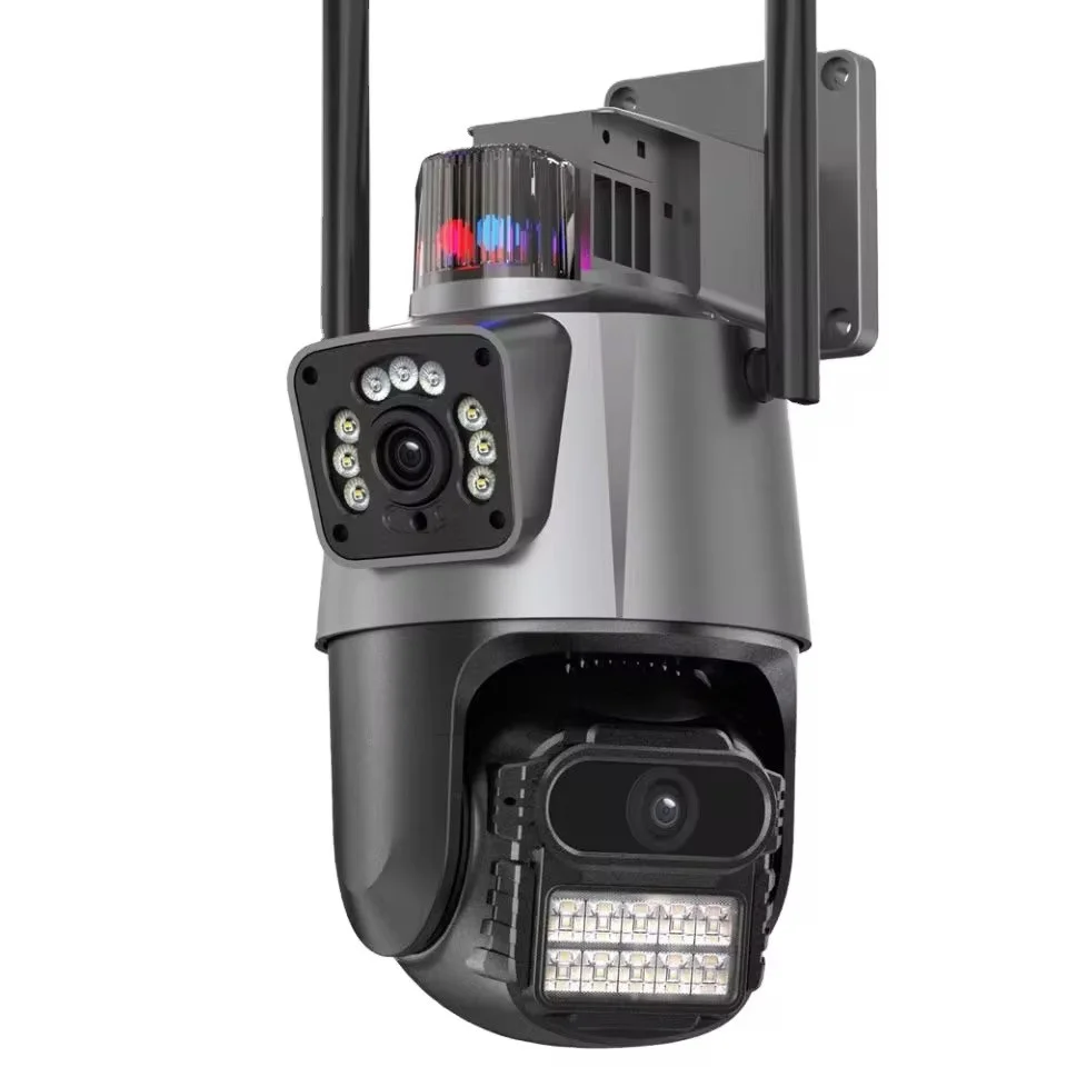 Câmera Ip Wi-fi 360° Controle Ptz Visão Noturna Lente Dupla Leboss Lb-ca245 - 1