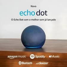 Alexa Echodot 5ª Geração alto-falante Inteligente Cor AZUL Amazon - 3