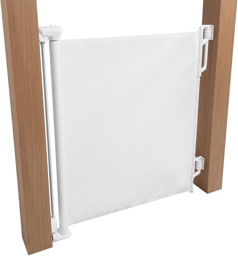 Grade Retrátil Safety 1st, SafeSlide, White - 2