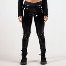 Calça Skinny Vinil com suplex poliamida - 1