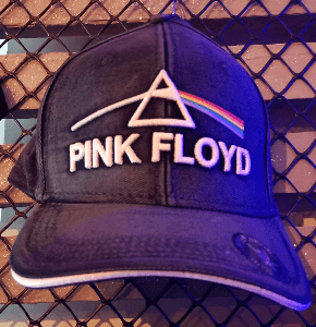 Boné Pink Floyd - azul com bordado - 1