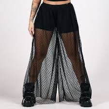 Calça Tule Poá - PRETA - P - 1