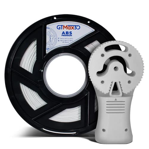 Filamento Abs Speed 1,75mm 1 Kg - Impressora 3d - Branco - Gtmax3d - 1