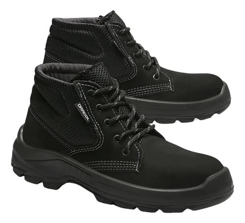Bota Segurança Bracol Tenis Sapato Botina Nobuck Bae Ca40872 Preto 36 - 1
