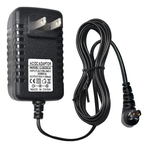 Fonte adaptador de energia 2 pinos AC/CD 15V 150mA Bivolt - Modelo 150150 - 1
