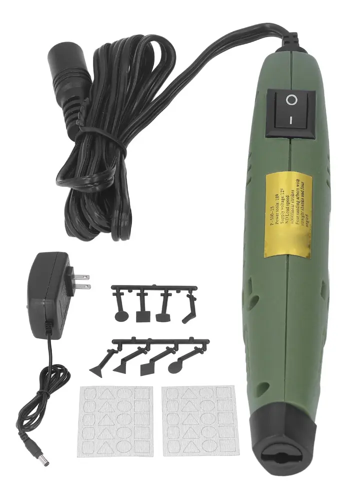 Mini lixadeira elétrica tipo caneta para polimento P50015 (usada, perfeito estado) - 1