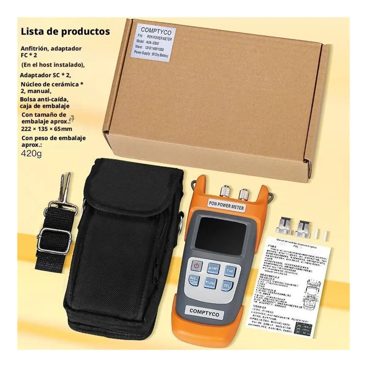Medidor de Potência PON AUA-330U Comptyco - 1