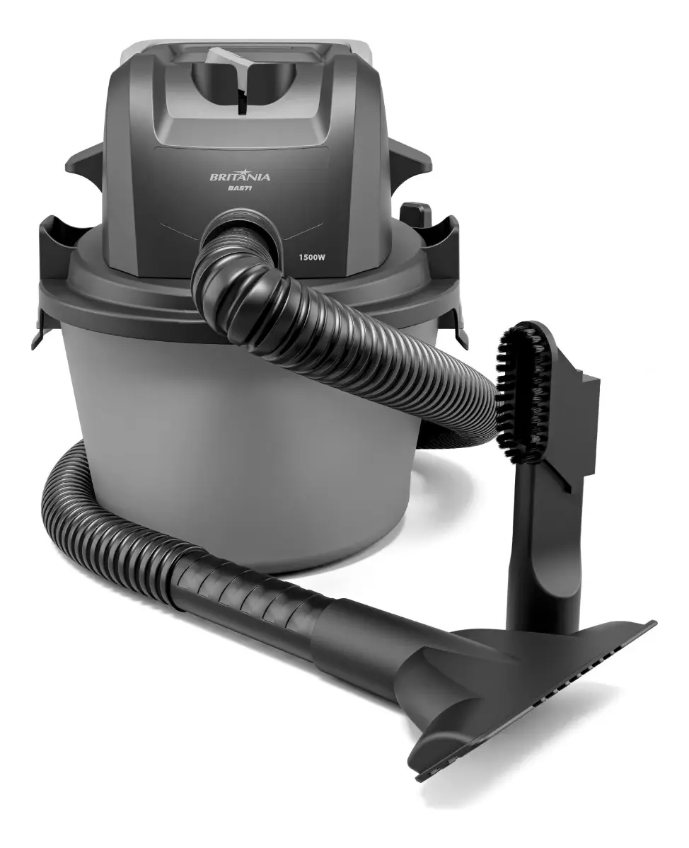 Aspirador de Pó e Água Britânia 6L 1500W BAS71 - 220V - 1