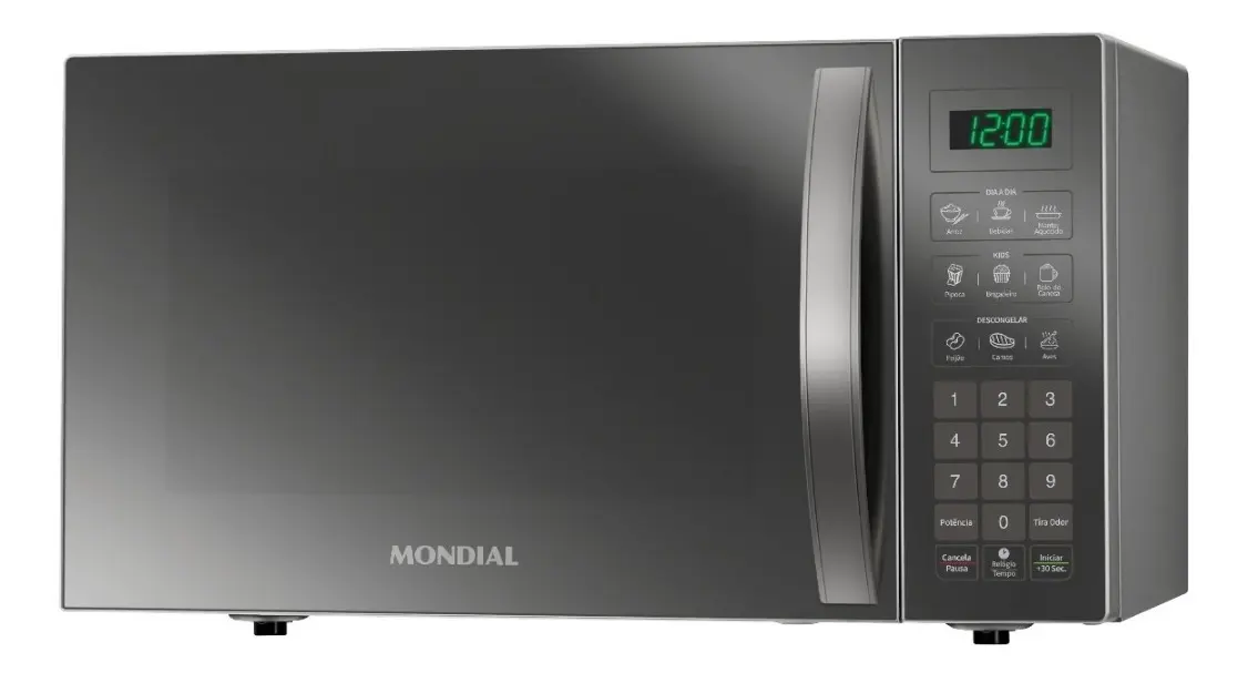 Micro-ondas Mondial 1400W MO-02-34-E Espelhado - 220V - 1