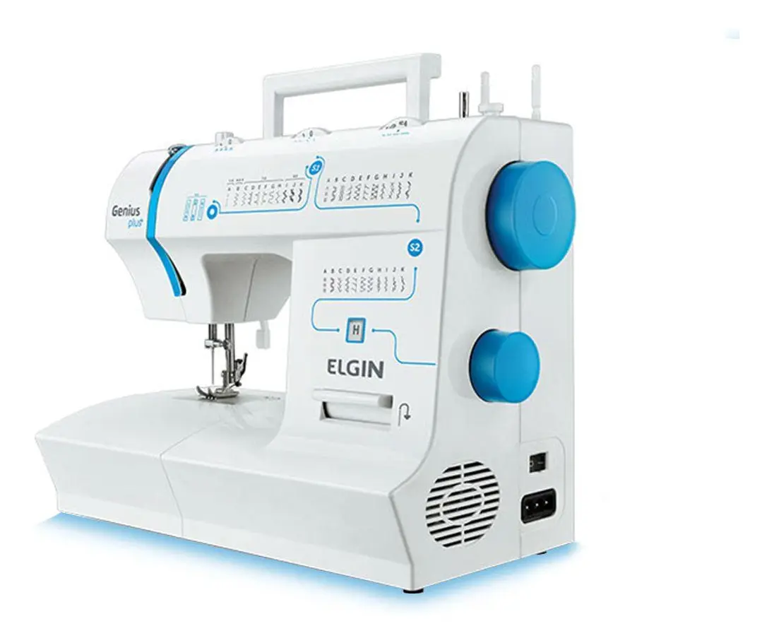 Máquina De Costura Elgin Jx-4035 Genius Plus 31 Pontos Cor Branco - 220V - 1