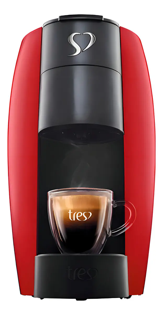 Cafeteira Espresso 3 Corações Lov Vermelha - 110V - 1