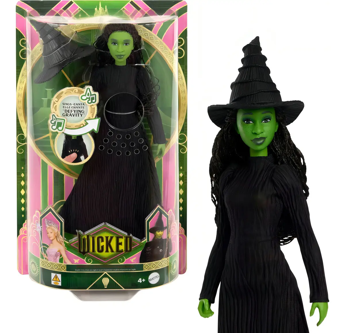 Boneca Wicked Elphaba com canções - 1