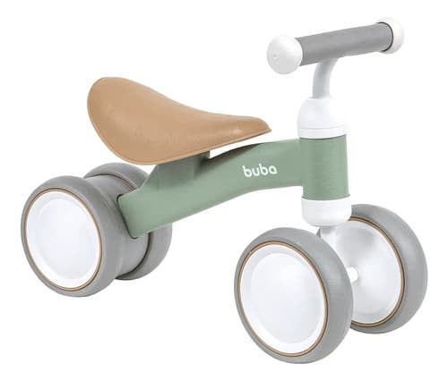 Bicicleta De Equilíbrio Sem Pedais Buba (caixa C/ Avaria) Verde-claro - 1