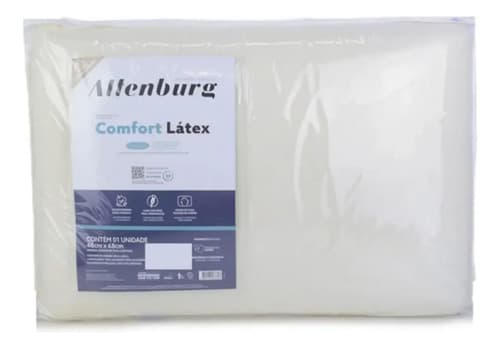 Travesseiro Altenburg Comfort Látex(embalagem C/ Avaria) Marfim - 1