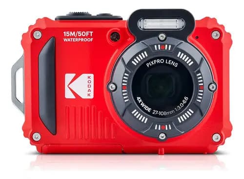 Câmera Compacta Kodak Pixpro Wpz2 16mp Fullhd Wifi Vermelho - 1
