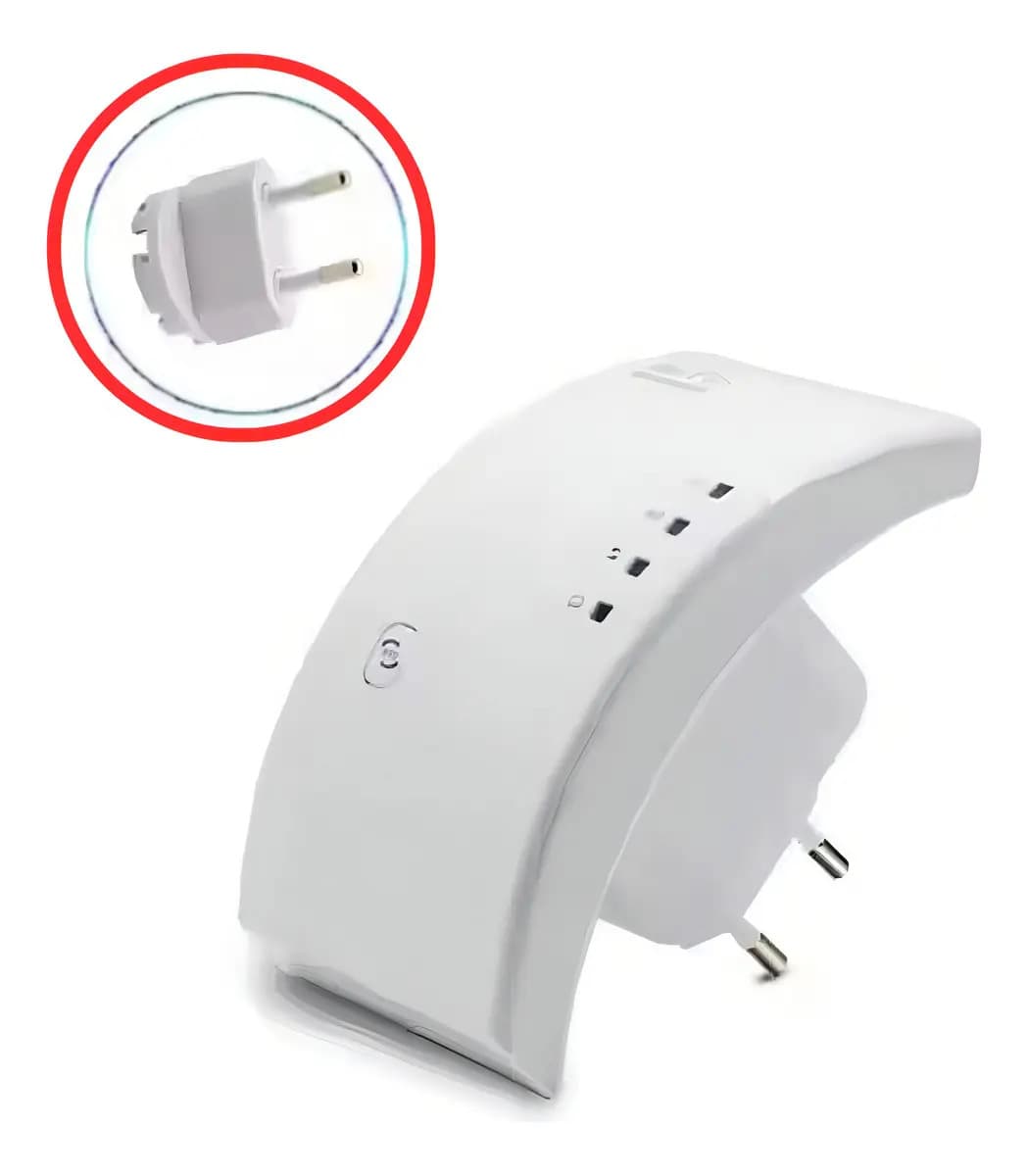 Repetidor Wifi Sinal Wireless Amplificador Extensor Potente - 7