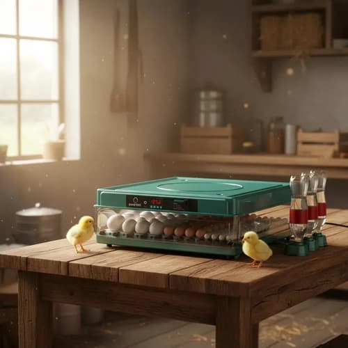Chocadeira Automática Até 130 Ovos Com Ovoscópio Ovotec R-130 220v Viragem Automática Abastecimento De Água Automático - 1