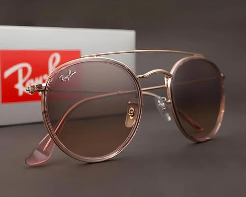 Óculos De Sol Ray Ban Round Double Rb3647nl 9069a5-51 - 1