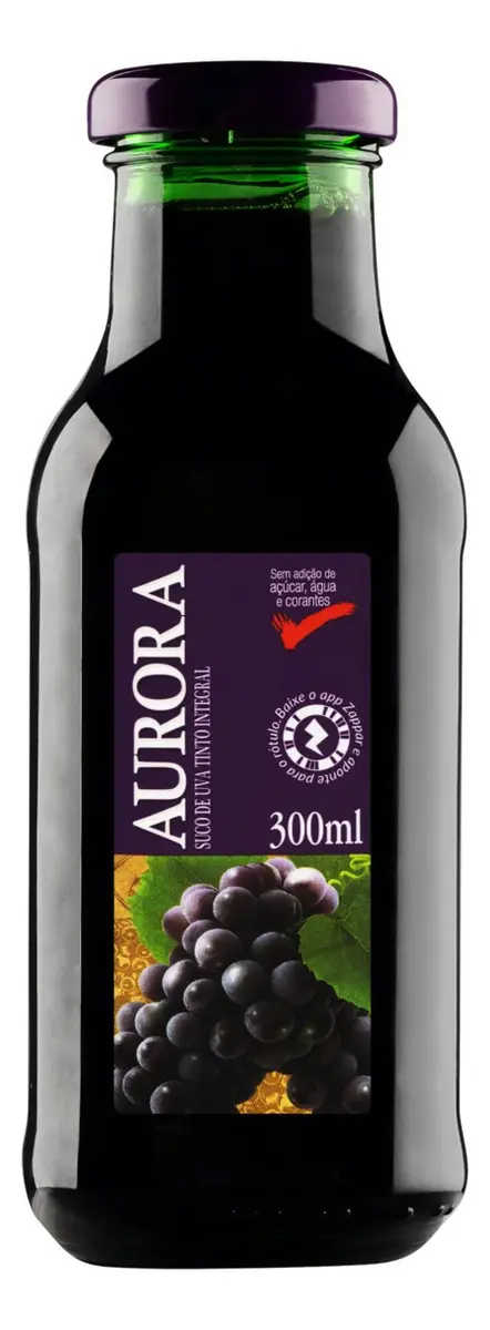 Suco Aurora Integral de Uva 300ml - 1
