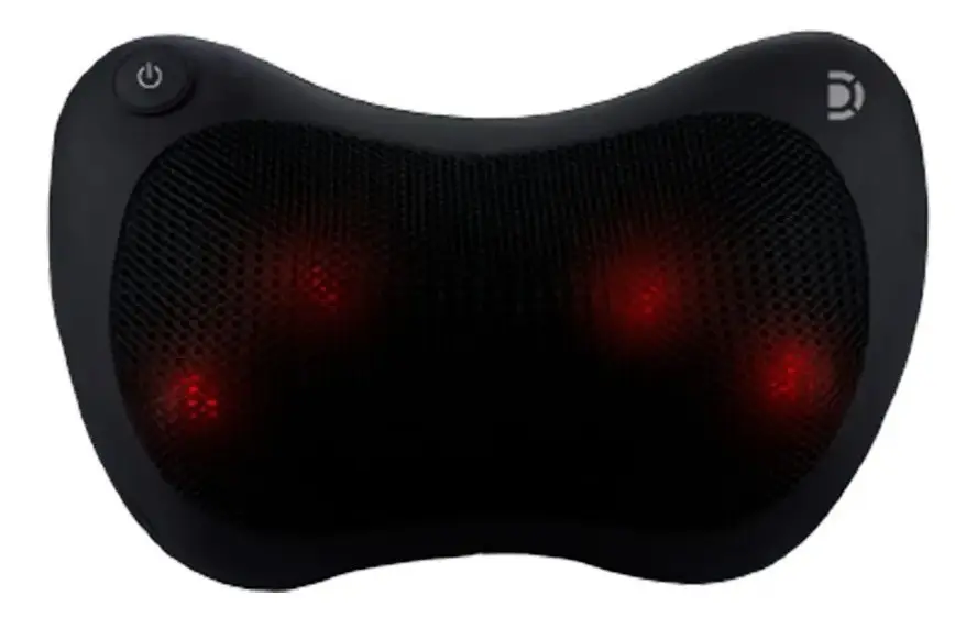Almofada Massageadora Shiatsu Dellamed 25w Bivolt Pescoco E Lombar 127/220v - 1