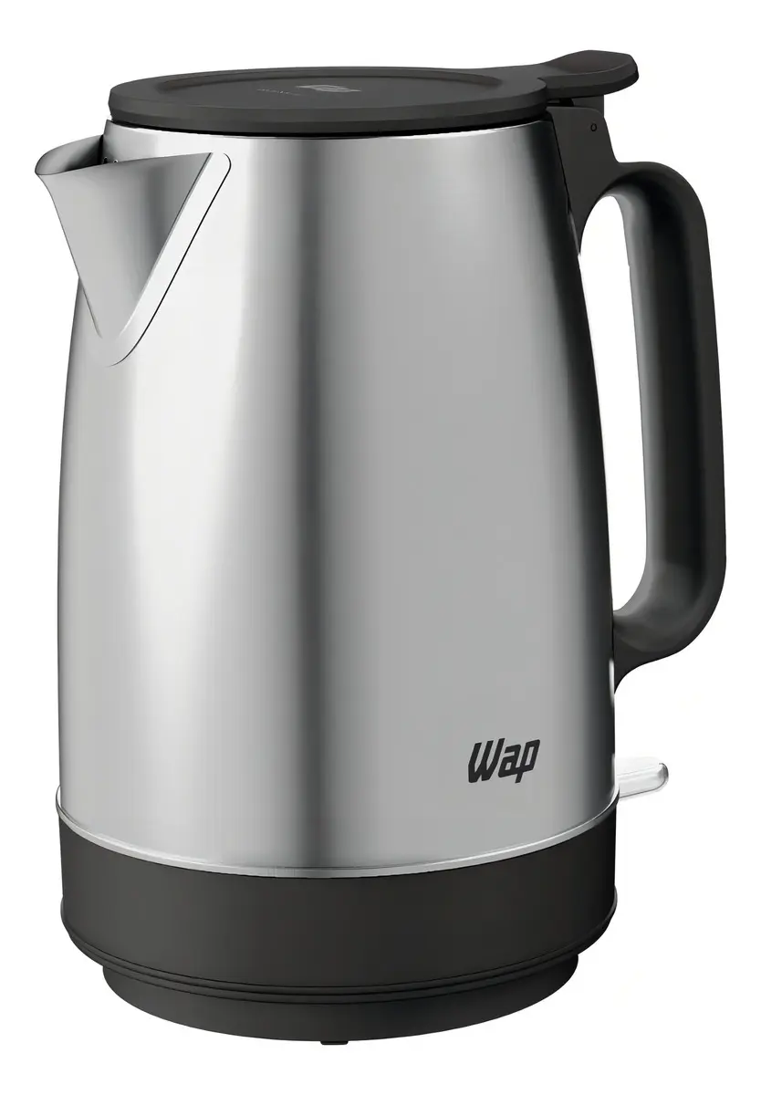 Chaleira Eletrica Wap Wce2 Portatil Aco Inox 1,7l Cor Preto 127v - 1