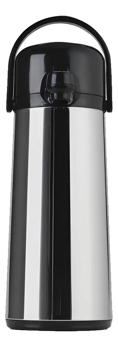 Invicta Garrafa Térmica Grande 1,8 Litro Café Chá Hotel Cor Prateado - 1