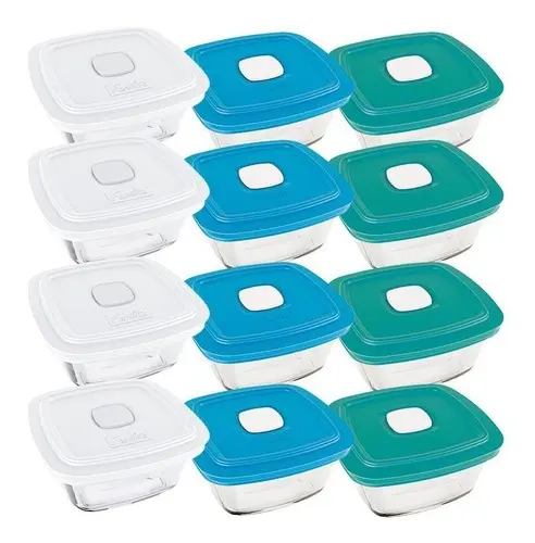 Jogo De Potes Marinex Facilita Vap 0,5l Com 12 Peças - 1