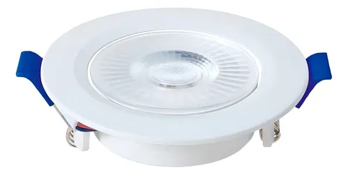 Spot De Led Blumenau Slim Redondo 8w Bivolt 6500k Luz Branca - 1