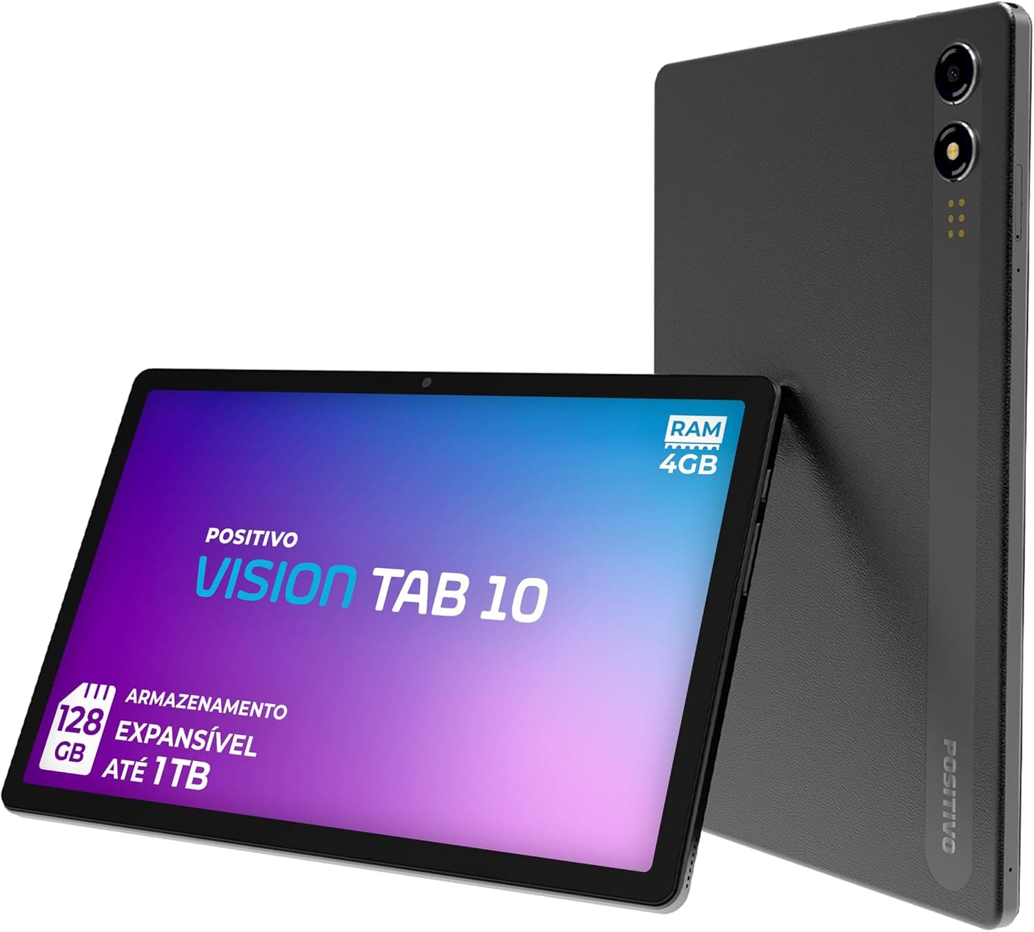 Tablet Positivo Vision TAB 10 4GB RAM - Android 13 - Com Capa Teclado - 1