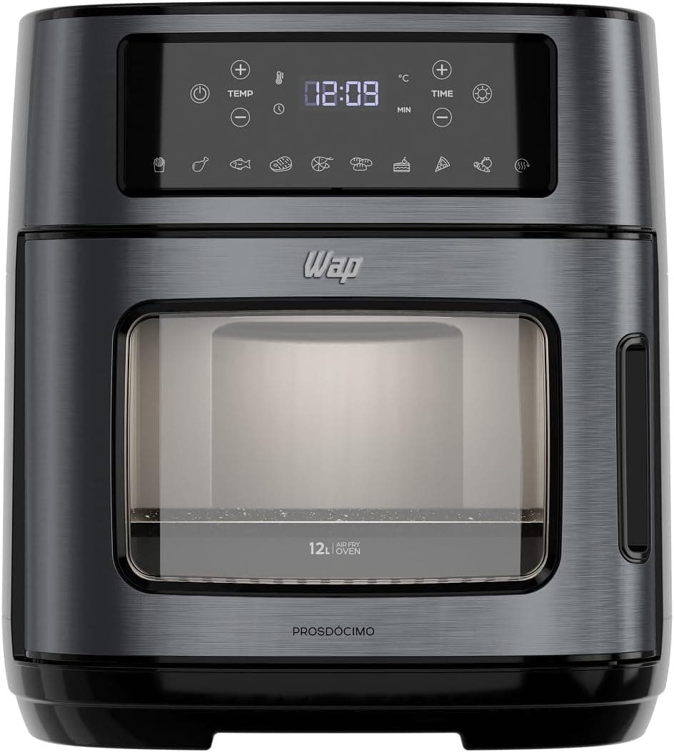 Air Fryer Wap Oven WAOD2 Preto e Inox Black Digital / SEM CAIXA / MOSTRUÁRIO - 1