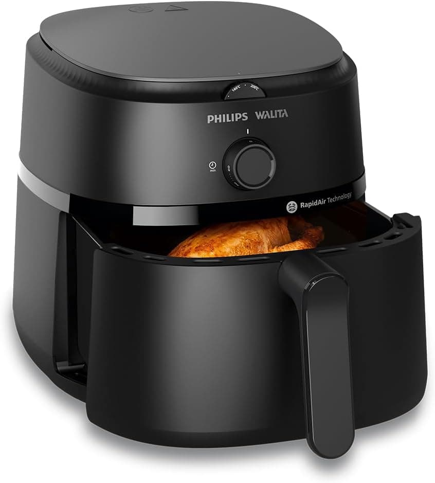 Philips Walita Fritadeira Airfryer Série 1000 4,2L, Preta - 1