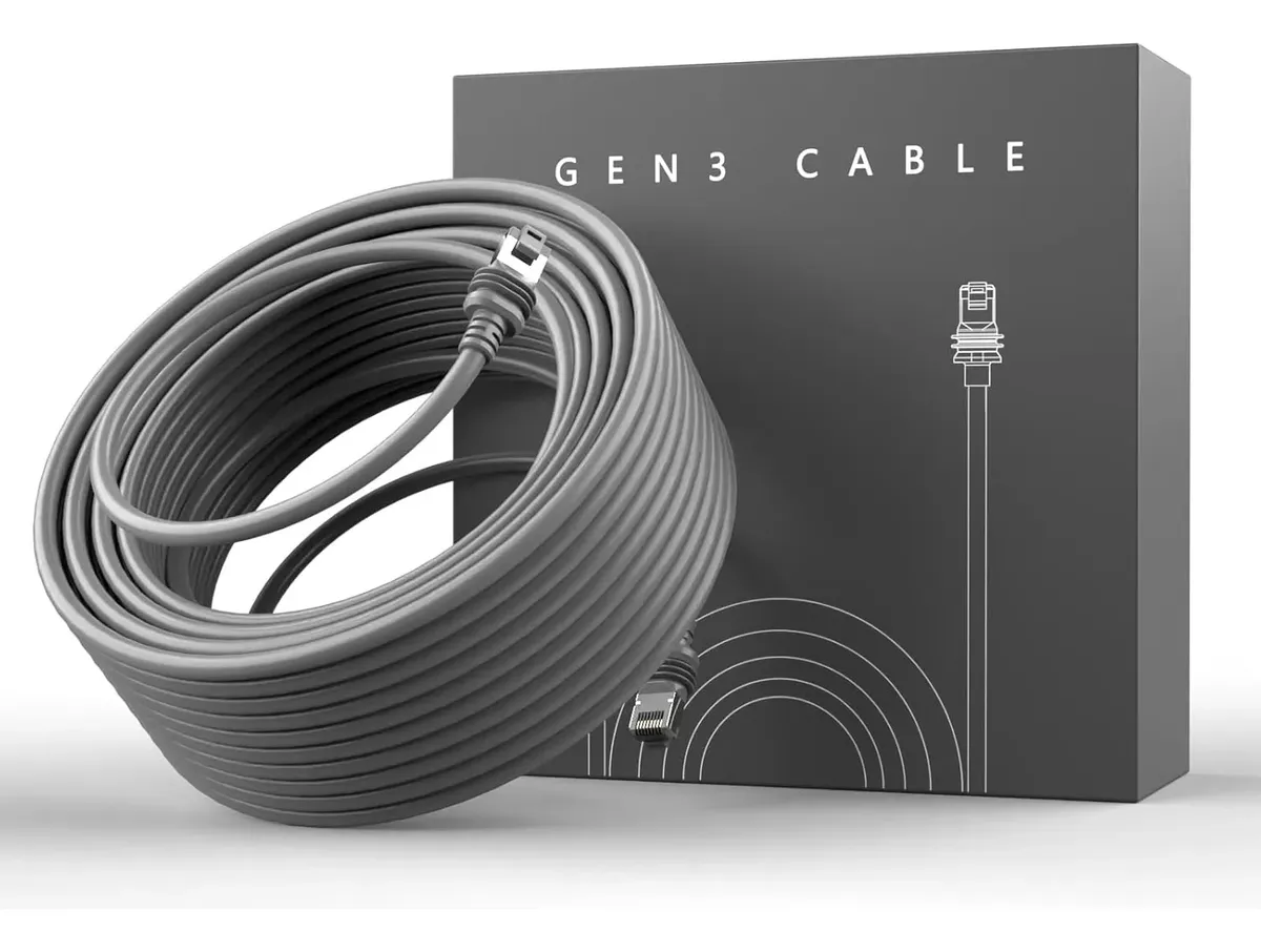 Cabo Extensor Starlink V3 30m Reforçado Uso Externo Com Nfe - 1