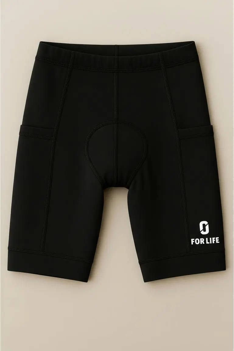 Bermuda Ciclismo Bolso Grande Uv Forro Gel D120 Profissional - 1