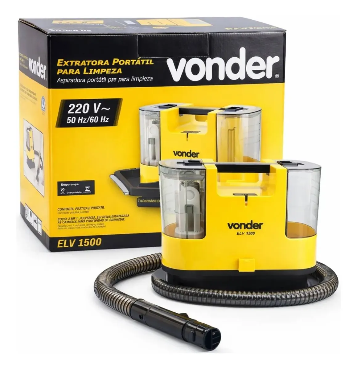 Extratora Aspirador Elv 1500 1.3l 400w - Vonder - 1