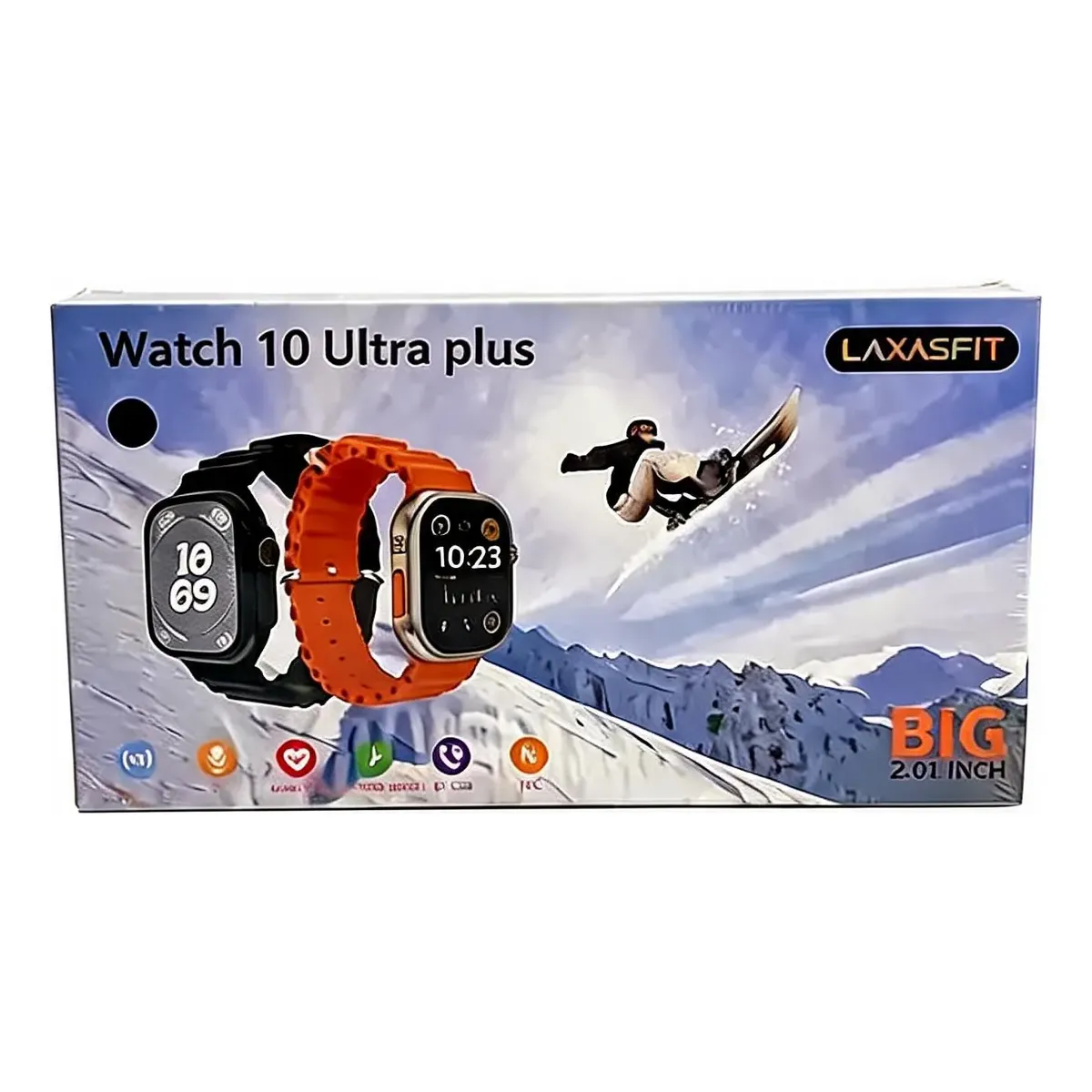 Relógio Smartwatch Y102 Mapas Offline Gps Banda Dupla 730mah - 1