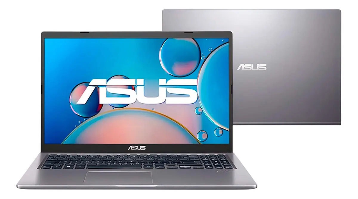 Notebook Asus X515 Intel Celeron Dual Core N4500 4GB Ram 128GB SSD Windows 11 Home Tela 15,6 Slate Grey - X515KA-BR309WS - 1