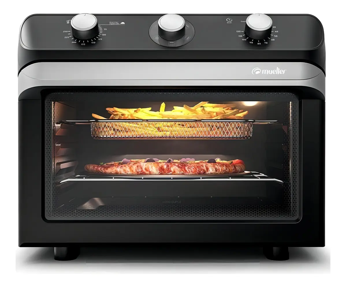 Air Forno Elétrico Mueller 35l Preto Com Função Fryer Mfb35g 110v - 1