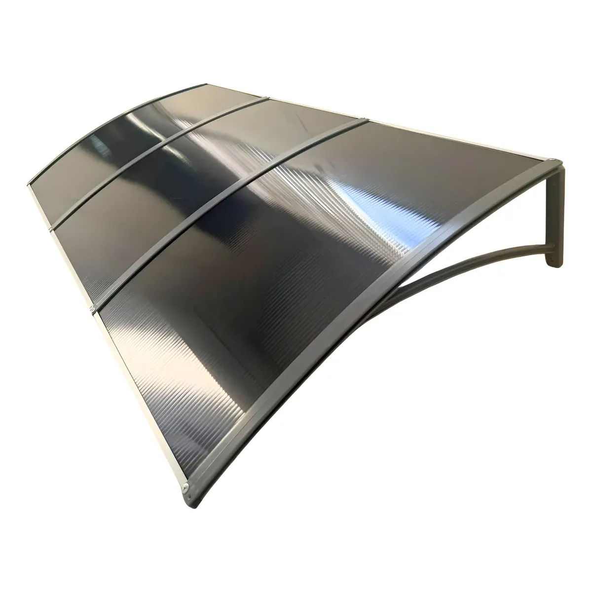 Toldo Policarbonato Modular 200x70 Cm Cobertura Porta Janela - 1