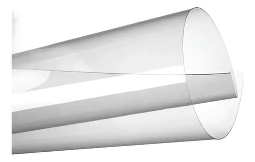 500 Folhas Acetato Pet Transparente Artesanato Embalagem Transparente - 1