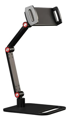 Suporte Mesa Ajustável Tablet Para iPad Articulável 360o Pre Preto - 2