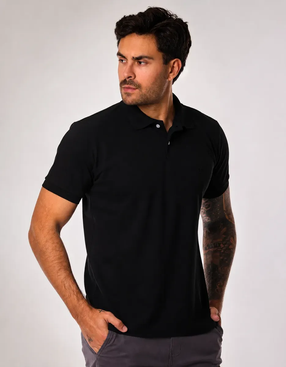 Camiseta Polo Azu - 1