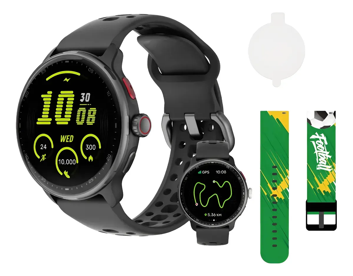 Relógio Smartwatch Bettdow Fb050 Gps Tela Amoled 1.43 Preto - 1