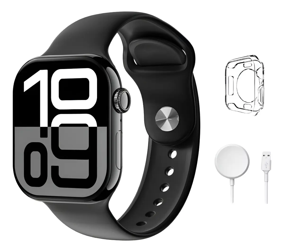 Relógio Smartwatch S10 47mm Serie 10 Chatgpt Gps Brinde 2025 - 1