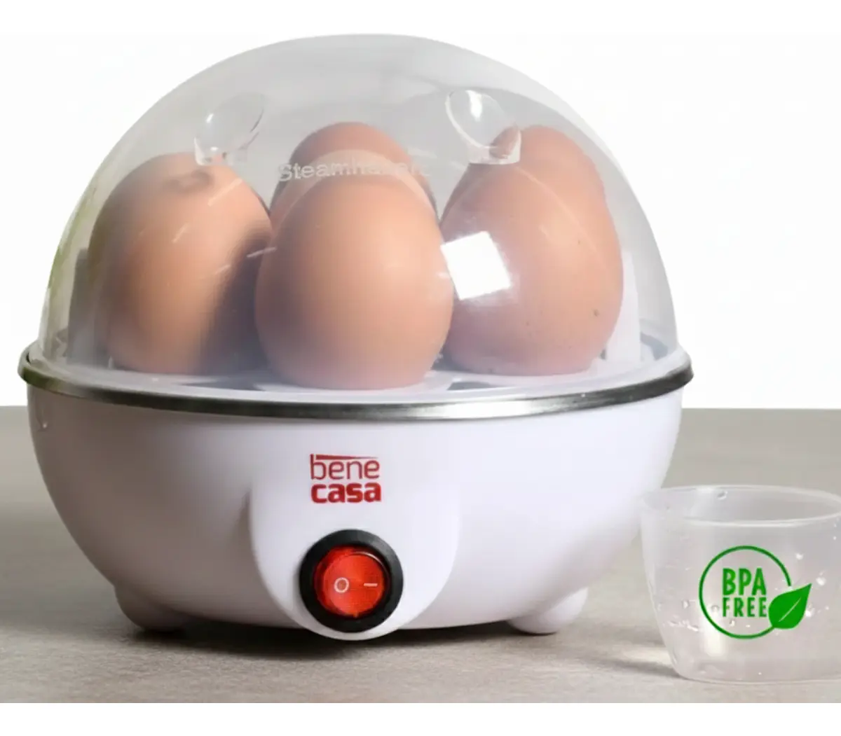 Cozedor De Ovos Portátil Elétrico Cozinha A Vapor 220v - 1