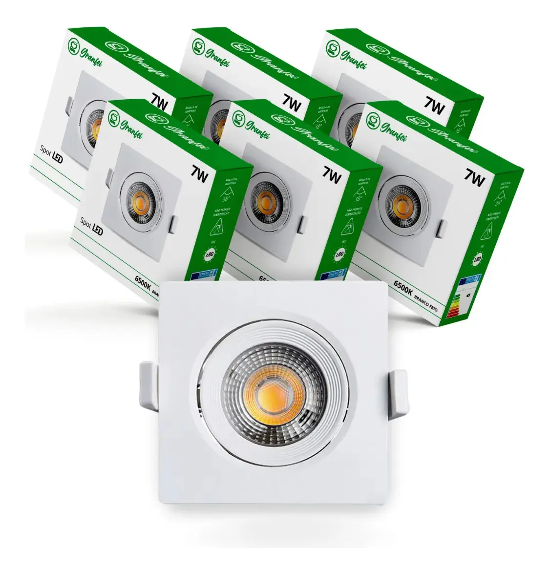 Luminaria Teto Spot Led 7w Direcionavel 3000k 6500k - 1