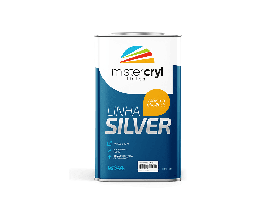 TINTA FOSCA SILVER BCO NEVE 18L - 1