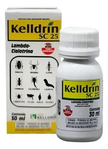 Kelldrin Sc 25 Mata Baratas Aranhas Escorpiões 30ml - 1