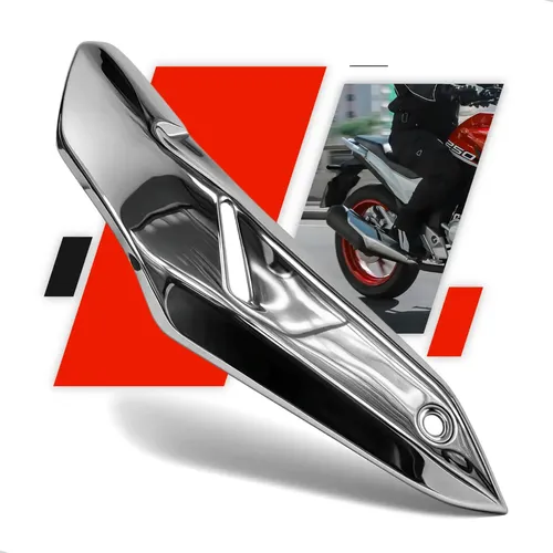 Protetor Escapamento Cg160 Start Fan Titan 16/24 Twister 250 - 1